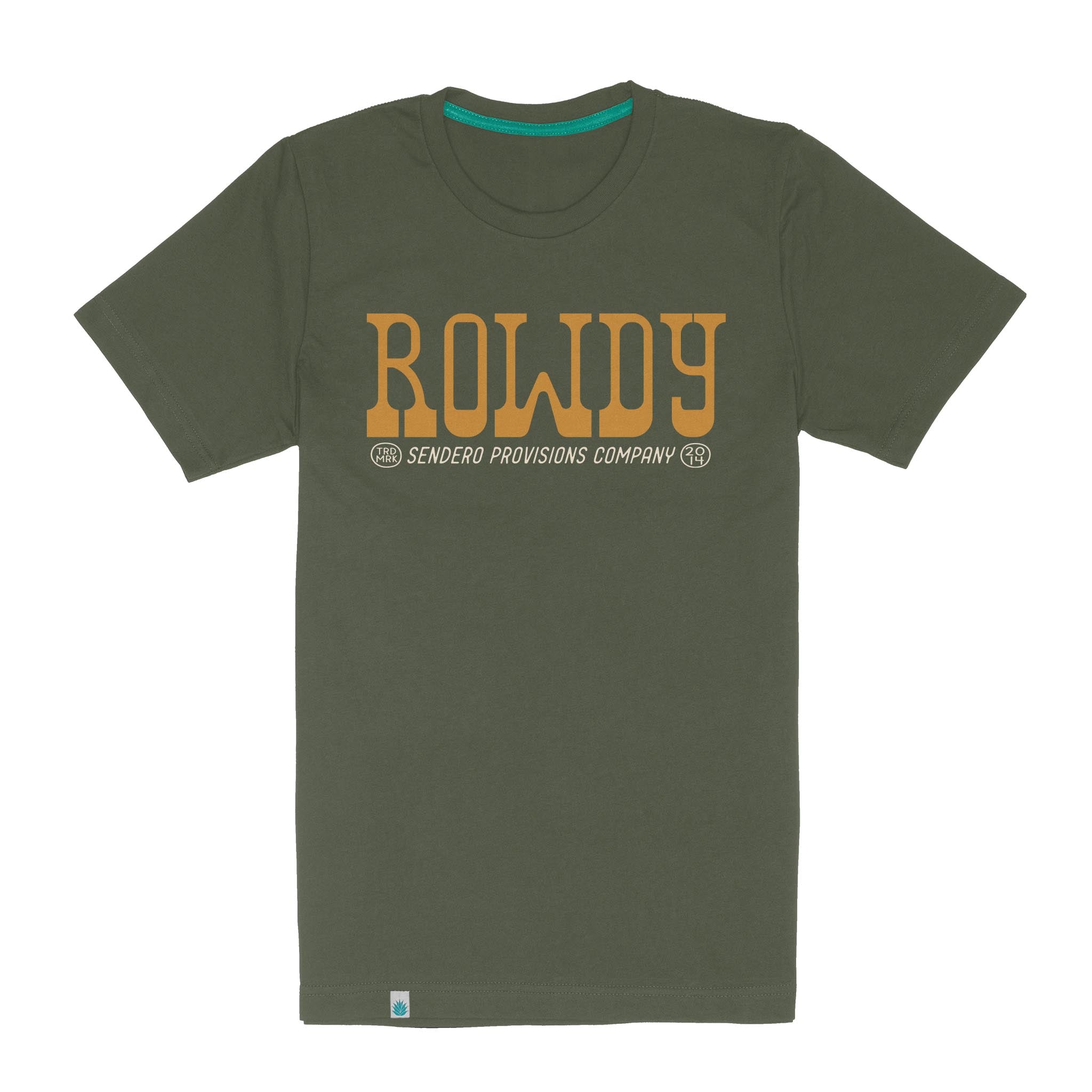 Rowdy T-Shirt- Army Green